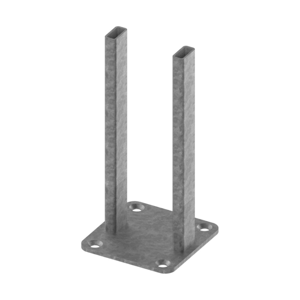 Кронштейн Tece TECEprofil двойной для тонких перегородок 9030030 1 Кронштейн Tece TECEprofil двойной для тонких перегородок 9030030