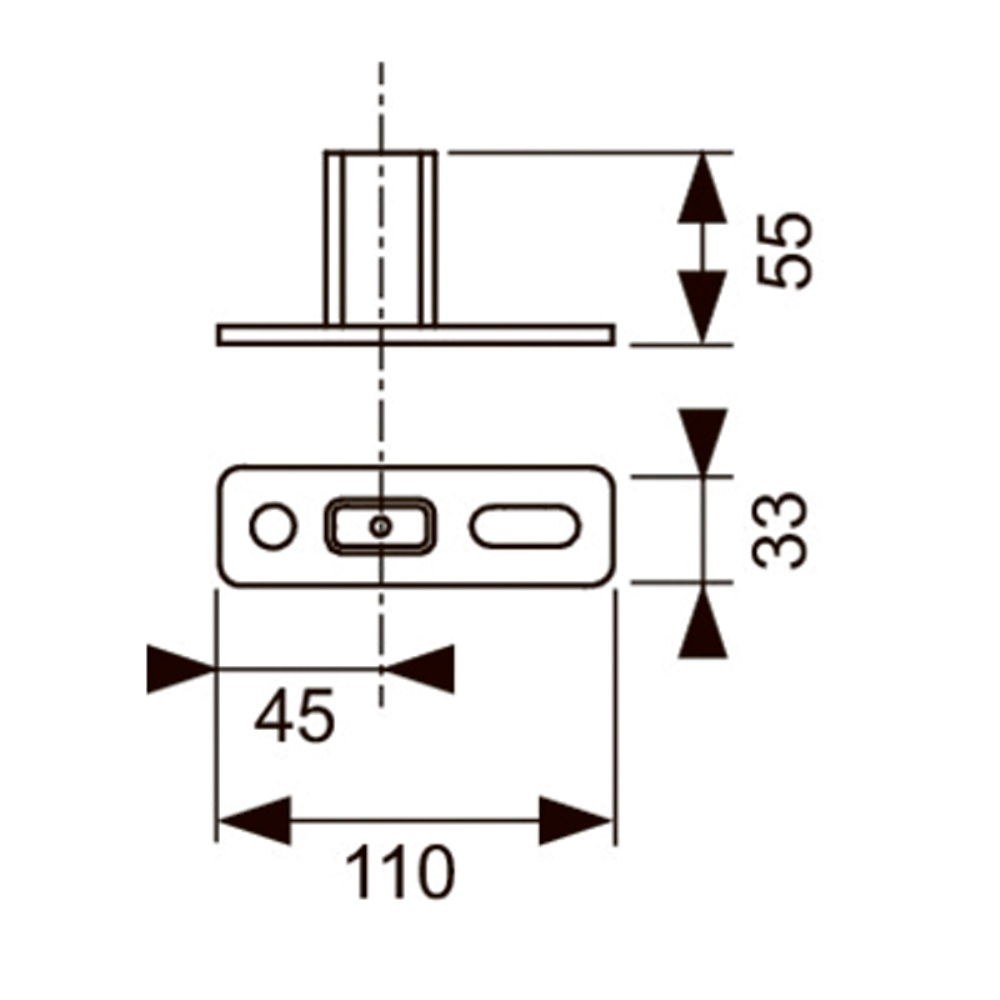 Консольный кронштейн Tece TECEprofil 9030031 2 Консольный кронштейн Tece TECEprofil 9030031 — изображение 2
