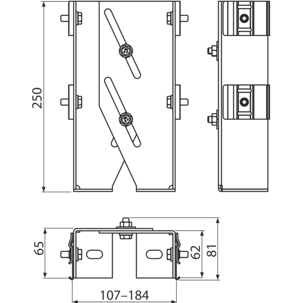 Крепёжный башмак Alcadrain AlcaSystem AS-P041 2 Крепёжный башмак Alcadrain AlcaSystem AS-P041 — изображение 2
