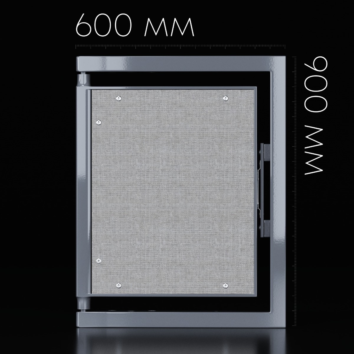 Люк одностворчатый Shagma 60х90 ревизионный под плитку ЛС600x900В 5 Люк одностворчатый Shagma 60х90 ревизионный под плитку ЛС600x900В — изображение 5